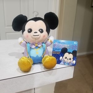NWT Disney Parks 50th WDW Mickey Mouse Wishables Plush Limited Micro 5'' New